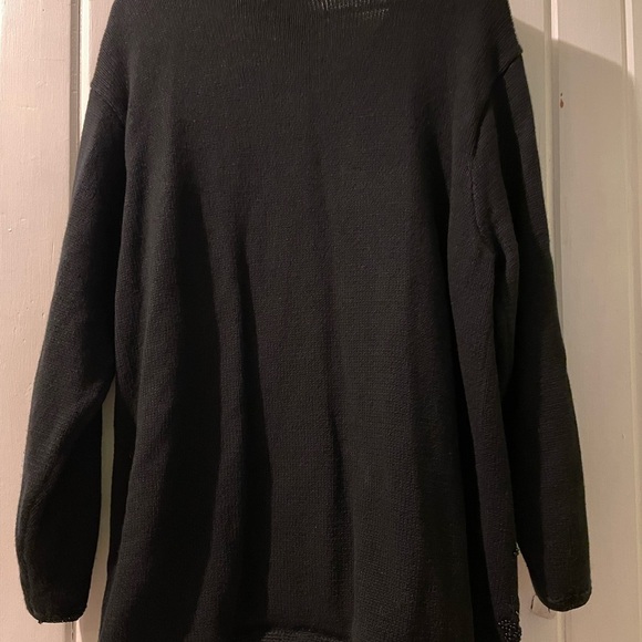 Black bling cardigan women’s 14/16 EUC - Picture 4 of 6